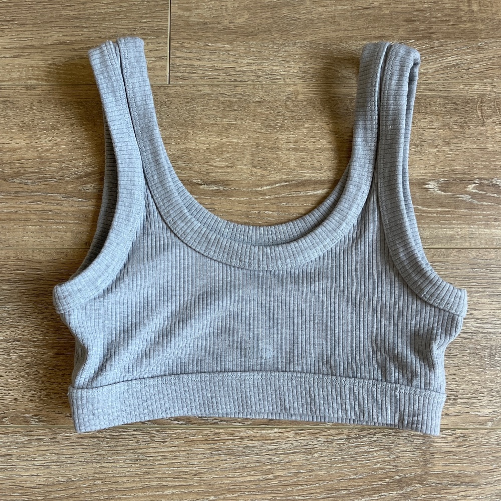 Alo Wellness Bra Grey